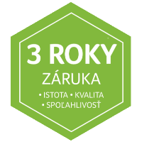3 roky záruka 3 roky záruka